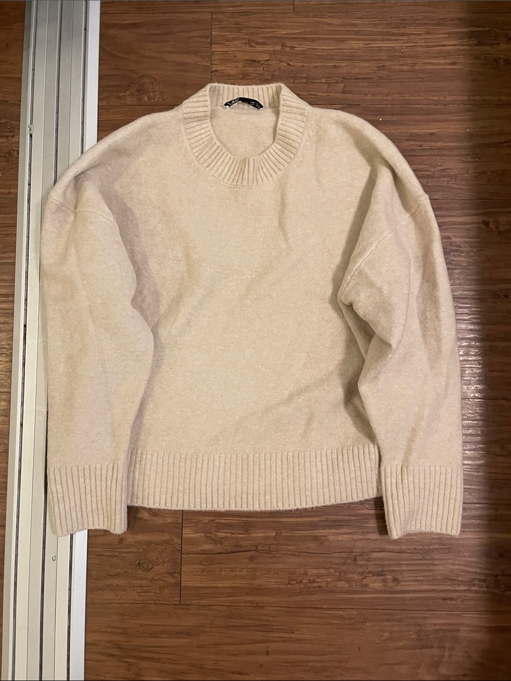 Cream sweater